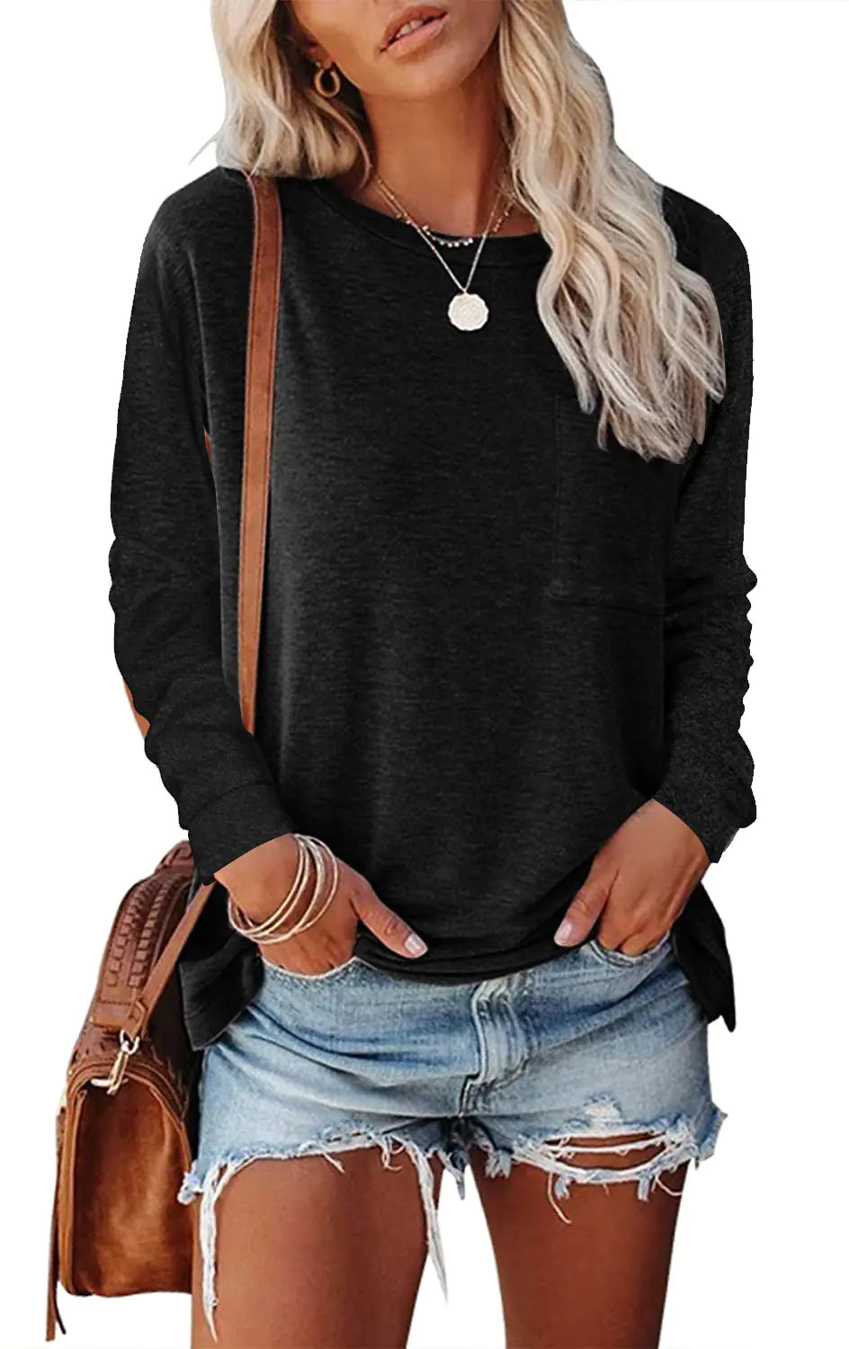 Comfy Pocket Long-Sleeve Tee