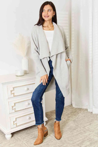Pocketed Flow Duster Cardigan